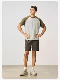 SIMWOOD 2025 novedad de verano 240gsm sensación fresca Sorona camisetas de tela hombres de gran tamaño manga raglán deportes atléticos gimnasio entrenamiento Tops - online store