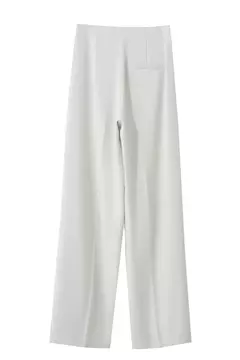 Amii Minimalism 2024, novedad de verano, pantalones de pierna ancha para mujer, pantalones casuales básicos rectos, pantalones lisos de longitud completa para mujer 12412006 en internet
