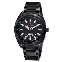 NAVIFORCE, reloj informal clásico para hombre, teel de acero inoxidable, relojes deportivos impermeables para hombre, reloj con indicador de fecha de cuarzo, reloj Masculino - comprar en línea