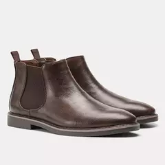 40 ~ 46 Botas Chelsea para hombre Botas de hombre de moda cómodas retro de marca - Eleganzie