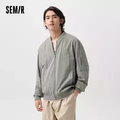 Semir-ropa de abrigo para hombre, chaqueta holgada y cómoda a la moda, primavera 2024 - Eleganzie
