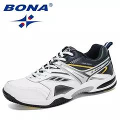 BONA, nuevos zapatos de tenis de estilo clásico para hombre, zapatos deportivos con cordones para hombre, zapatillas cómodas de alta calidad para hombre