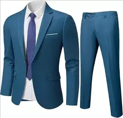 Traje elegante para hombre, boda, 3 piezas, 2 conjuntos, Blazers, chaquetas completas, chaleco, pantalones, moda Formal, abrigos de lujo, traje clásico 2025 - online store