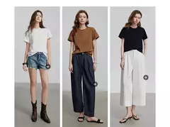 TOYOUTH Camiseta de manga corta para mujer, camisetas nuevas de primavera 2025 8521011 - Eleganzie