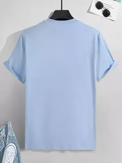 Camiseta holgada de verano 100% algodón puro para hombre, talla grande NY, estampado gráfico, informal, ajustada, cuello redondo, manga corta