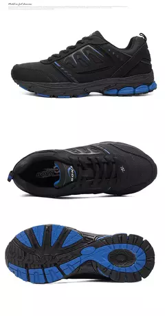 BONA, nuevo estilo, zapatos para correr para hombre, zapatillas para correr al aire libre, zapatillas de senderismo, zapatos atléticos con cordones, cómodos, ligeros y suaves