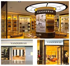 Imagen de VANDERWAH, bolsos de diseño de 3 capas para mujer, bolsos de hombro tipo bandolera de diseñador de lujo, bolso de mano informal de cuero PU de alta calidad para mujer