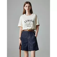 TOYOUTH-pantalones vaqueros de cintura alta para mujer, ropa de calle alta con bolsillo, rectos, novedad de verano, 2024 en internet