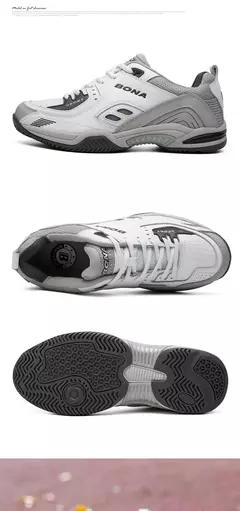 BONA, nuevo estilo Popular, zapatillas de tenis para hombre, zapatillas para correr al aire libre, zapatillas deportivas con cordones para hombre, cómodas, ligeras y suaves en internet