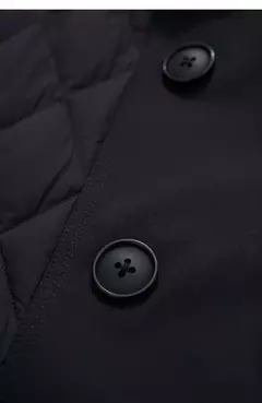 AMII minimalista 2023 abrigos de invierno para mujer, chaquetas femeninas desmontables con cuello largo y cálido Simple y doble botonadura 12324016 en internet