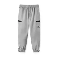 Semir pantalones casuales hombres ropa de trabajo suelta primavera cordón estilo deportivo pantalones con puños pantalones largos estampados de moda cepillados - Eleganzie