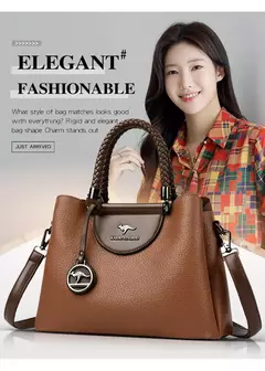 VANDERWAH, bolsos de diseño de 3 capas para mujer, bolsos de hombro tipo bandolera de diseñador de lujo, bolso de mano informal de cuero PU de alta calidad para mujer en internet