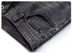 Pantalones vaqueros nuevos para hombre en primavera y verano 2025, algodón elástico de alta calidad, tubo recto suelto, pantalones elásticos de algodón a la moda 28-40 on internet