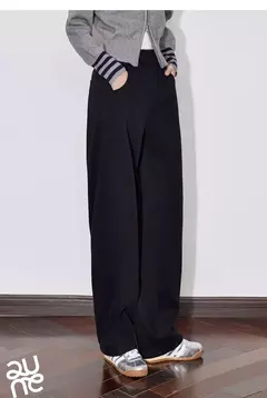 TOYOUTH pantalones de chándal informales de lana para mujer 2024 Otoño e Invierno nueva cintura elástica Ankela pantalones largos de plátano cálidos gruesos rojos - comprar en línea