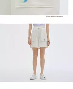 Semir-pantalones cortos deportivos de punto para mujer, Pantalón de pijama informal, holgado, a la moda, para verano - tienda en línea