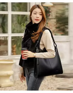 Bolsos de mano con asa superior para mujer, bolso de piel sintética de alta calidad, bolso de hombro tipo bandolera para mujer, bolso informal mediano KAIDIFEINIROO 2025 - comprar en línea
