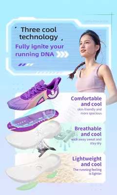 Imagen de ONEMIX, zapatillas para correr para hombre, zapatillas deportivas de malla transpirable con cordones, zapatos para correr al aire libre, zapatillas antideslizantes a la moda para caminar
