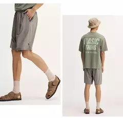 Semir pantalones cortos informales de longitud media para hombre, nueva versión de verano 20224, pantalones cortos que absorben la humedad, de secado rápido y fáciles de cuidar - Eleganzie