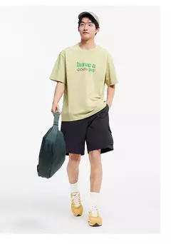 Semir-Camiseta de manga corta para hombre, Top holgado con estampado, protección contra el calor, absorbente de humedad, para uso diario, 2025, novedad de verano on internet
