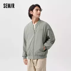 Semir-ropa de abrigo para hombre, chaqueta holgada y cómoda a la moda, primavera 2024 - Eleganzie