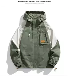 Chaqueta holgada con capucha para hombre, ropa deportiva de senderismo, chaquetas informales transpirables, cortavientos de talla grande, M-8XL, 150KG