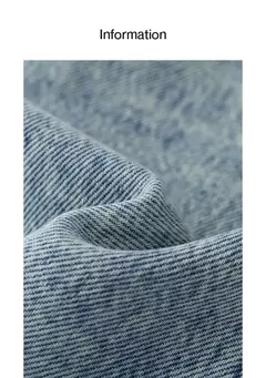 TOYOUTH mujeres Denim Jeans 2024 Otoño Invierno nueva cintura media recta pierna ancha pantalones largos - comprar en línea
