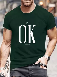 Camiseta estampada de manga corta con cuello redondo de verano para hombre, camiseta cómoda informal, ropa de moda para hombre, camisetas gráficas en internet