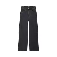 Semir Jeans Mujer High Street pantalones largos 2024 primavera nuevos pantalones de pierna ancha