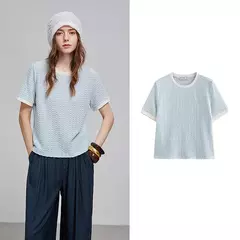 TOYOUTH Camiseta de manga corta para mujer, camisetas nuevas de primavera 2025 8521006 - comprar en línea