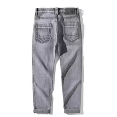 Sulee-pantalones vaqueros clásicos para hombre, Jeans azules, elásticos avanzados, rectos, de algodón, talla grande, 2024 - online store