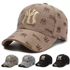 Imagen de Gorra de béisbol con letras bordadas para hombre, gorra Snapback de Hip Hop, deportes de pesca al aire libre, protección solar, parasol, moda de verano