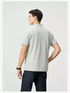 SIMWOOD 2025 novedad de verano Regular Fit 230gsm sensación fresca Sorona Piqué tela Polo camisas hombres camisetas casuales inteligentes Tops en internet