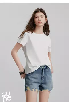 TOYOUTH Camiseta de manga corta para mujer, camisetas nuevas de primavera 2025 8521011 en internet