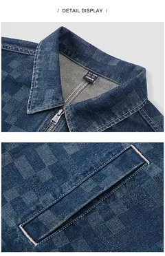 Chaqueta Semir para hombre, chaqueta vaquera Vintage, ropa, Top de primavera, chaqueta vaquera versátil a la moda, 2025 - buy online
