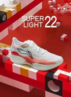 Li-ning mujeres SUPER LIGHT 22 zapatillas para correr ligeras TEMPO BOUNSE cojín BOOM forro de fibra zapatillas antideslizantes usables ARBV002 - Eleganzie