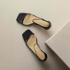 FEDONAS-Sandalias de piel auténtica con correa fina para mujer, zapatos de tacón alto con correa en el tobillo, para verano, boda, fiesta, graduación, 2025 - buy online