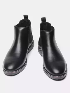 40 ~ 46 Botas Chelsea para hombre 2024 Botas cómodas de cuero de moda para hombre - tienda en línea
