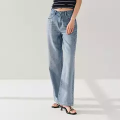 Imagen de Semir Jeans Mujer High Street pantalones largos 2024 primavera nuevos pantalones de pierna ancha