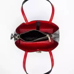 CH, bolso de hombro de alta calidad a la moda para mujer, bolso de mano con diseño de estampado de letras de Color puro para personas mayores, bolso de mano con temperamento de gran capacidad