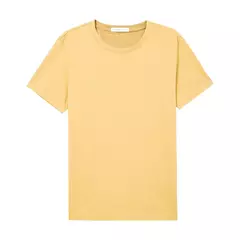 Metersbonwe Camiseta de manga corta para hombre, algodón puro perenne, camisetas monocromáticas informales, camisetas de gran oferta - online store
