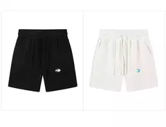 Semir-pantalones cortos deportivos de punto para mujer, Pantalón de pijama informal, holgado, a la moda, para verano