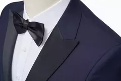 Traje de hombre de alta calidad, conjunto de 3 piezas, Blazers elegantes para boda, chaqueta de lujo con cuello de lazo, pantalones, chaleco, abrigo clásico Formal, disfraz 2024 on internet