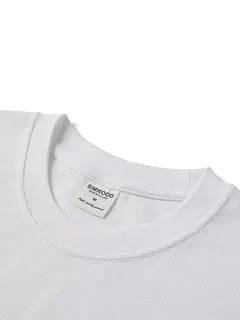 SIMWOOD 2025 verano súper suelto 300gsm transpirable piqué tela camisetas hombres camisetas de talla grande on internet
