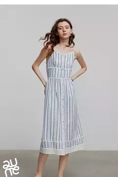 TOYOUTH Vestido de mujer 2025 Verano Nuevo vestido elegante 8529022