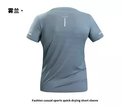 Camiseta para hombre M-5XL, novedad de verano, camiseta de manga corta de seda helada para hombre, camiseta de secado rápido con estampado juvenil, Top informal transpirable 2717 - online store
