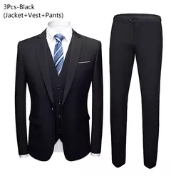 Blazers para hombre, conjuntos de 3 piezas, trajes formales elegantes para boda, chaleco completo de lujo para negocios, pantalones, Abrigos, Chaquetas clásicas - Eleganzie