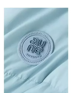 TOYOUTH-abrigo de plumón para mujer, chaqueta informal con cremallera y cuello levantado, plumón de pato blanco 20224, otoño e invierno, 90% - comprar en línea