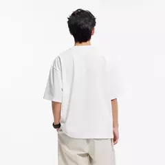 Semir-Camiseta de manga corta con estampado bordado para hombre, Top holgado de media manga con sensación fresca de verano para aspecto informal y elegante, 2025 - online store