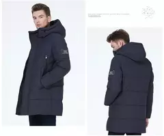 ICEbear 2023 chaquetas de invierno para hombres abrigo de algodón casual parkas acolchadas de longitud media MWD3061D - online store