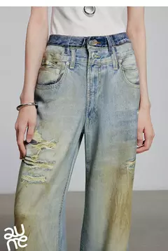 TOYOUTH Mujer Denim Jean 2025 Primavera Nuevos pantalones largos 8518053